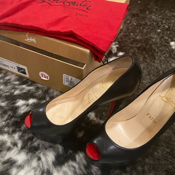 Highness 160 Calf VIP/Patent Calf Toe. Black/Red 018. Size Eu 36.5 (6 1/2 US) - Picture 4 of 6